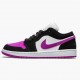 Womens/Mens Nike Jordan 1 Retro Low Black Cactus Flower Black/White Starfish Jordan Shoes