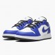 Womens/Mens Nike Jordan 1 Retro Low Game Royal White/Game Royal Black Jordan Shoes