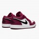 Womens/Mens Nike Jordan 1 Retro Low Noble Red Noble Red/Black White Jordan Shoes