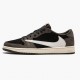 Womens/Mens Nike Jordan 1 Retro Low OG SP Travis Scott Black/Sail Dark Mocha/Universi Jordan Shoes