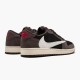 Womens/Mens Nike Jordan 1 Retro Low OG SP Travis Scott Black/Sail Dark Mocha/Universi Jordan Shoes