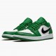 Womens/Mens Nike Jordan 1 Retro Low Pine Green Pine Green/Black White Jordan Shoes