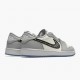 Womens/Mens Nike Jordan 1 Retro Low Wolf Grey Sail Photoson Dust Wolf Grey/Sail/Photon Dust/White Jordan Shoes