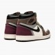 Mens Nike Jordan 1 High OG Hand Crafted Black/Archaeo Brown-Dark Chocolate Jordan Shoes