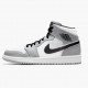 Womens/Mens Nike Jordan 1 Mid Light Smoke Grey Light Smoke Grey/Black/White Jordan Shoes