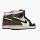 Womens/Mens Nike Jordan 1 Retro High Dark Mocha Sail/Dark Mocha Black/Black Jordan Shoes