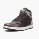 Womens/Mens Nike Jordan 1 Retro High Light Army Rust Shadow Patina Black/Grey Rust Jordan Shoes