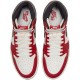 Mens Nike Jordan 1 Retro High OG Chicago Lost and Found Varsity Red/Black-Sail-Muslin Jordan Shoes