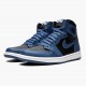 Womens/Mens Nike Jordan 1 Retro High OG Dark Marina Blue Dark Marina Blue/Black-White Jordan Shoes