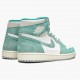 Womens/Mens Nike Jordan 1 Retro High Turbo Green Turbo Green/Sail White Jordan Shoes