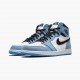 Mens Nike Jordan 1 Retro High White University Blue Black White/University Blue-Black Jordan Shoes