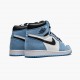 Mens Nike Jordan 1 Retro High White University Blue Black White/University Blue-Black Jordan Shoes