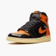 Mens Nike Jordan 1 Retro Shattered Backboard BlackPale Vanilla Starfish Black/Pale Vanilla-Starfish Jordan Shoes