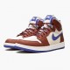 Womens/Mens Nike Jordan 1 Zoom CMFT Team Red Team Red/Sail-Hyper Royal Jordan Shoes