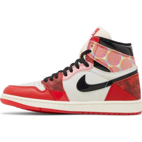 Mens Marvel x Nike Jordan 1 Retro High OG Next Chapter University Red/Black/White Jordan Shoes