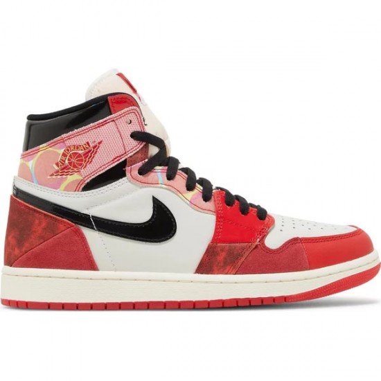 Mens Marvel x Nike Jordan 1 Retro High OG Next Chapter University Red/Black/White Jordan Shoes