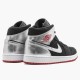 Mens Nike Jordan 1 Mid Johnny Kilroy Black/Gym Red/Metallic Silver Jordan Shoes