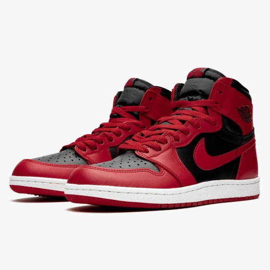 Womens/Mens Nike Jordan 1 Retro High 85 Varsity Red Varsity Red/Black/Varsity Red Jordan Shoes