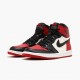 Womens/Mens Nike Jordan 1 Retro High Bred Toe Red/Black/White Jordan Shoes