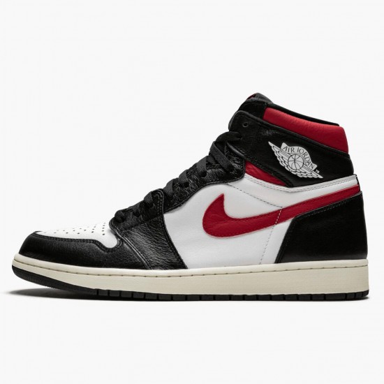 Mens Nike Jordan 1 Retro High OG Gym Red Black/White Gym Red Jordan Shoes