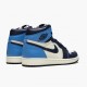 Mens Nike Jordan 1 Retro High OG Obsidian University Blue Sail/Obsidian/University Blue Jordan Shoes