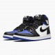 Mens Nike Jordan 1 Retro High OG Royal Toe Black/White/Game Royal/Black Jordan Shoes