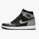 Mens Nike Jordan 1 Retro High Shadow Black/Medium Grey/White Jordan Shoes