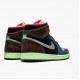 Womens/Mens Nike Jordan 1 Retro High Tokyo Bio Hack Baroque Brown/Black Laser Oran Jordan Shoes