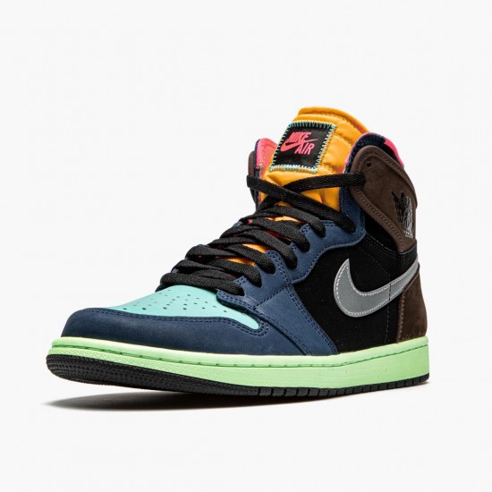 Womens/Mens Nike Jordan 1 Retro High Tokyo Bio Hack Baroque Brown/Black Laser Oran Jordan Shoes