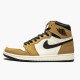 Womens/Mens Nike Jordan 1 Rookie of the Year Golden Harvest/Black Sail Jordan Shoes