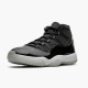 Womens/Mens Nike Jordan 11 Retro 25th Anniversary Black/Clear/White/Metallic Silver Jordan Shoes