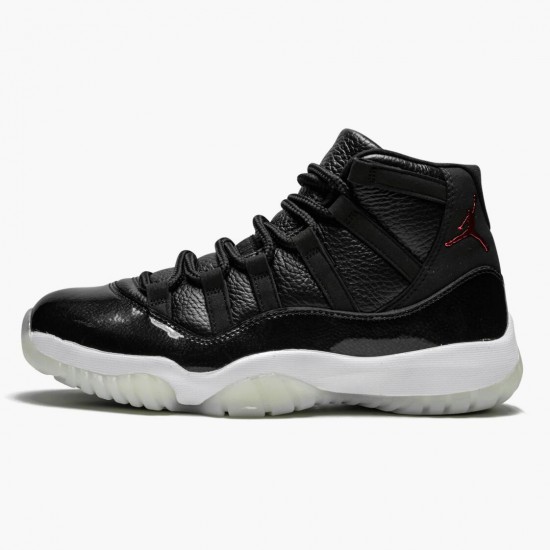 Womens/Mens Nike Jordan 11 Retro 72 10 Black Gym Red White Anthracite Black Black/Black-Varsity Red Jordan Shoes