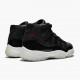 Womens/Mens Nike Jordan 11 Retro 72 10 Black Gym Red White Anthracite Black Black/Black-Varsity Red Jordan Shoes