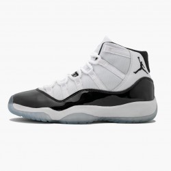 Women's/Men's Nike Jordan 11 Retro Concord 2018 White/Black/Concord Black Jordan Shoes