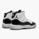Womens/Mens Nike Jordan 11 Retro Concord 2018 White/Black/Concord Black Jordan Shoes