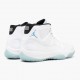 Mens Nike Jordan 11 Retro Legend Blue 2014 White/Legend Blue/Black Jordan Shoes