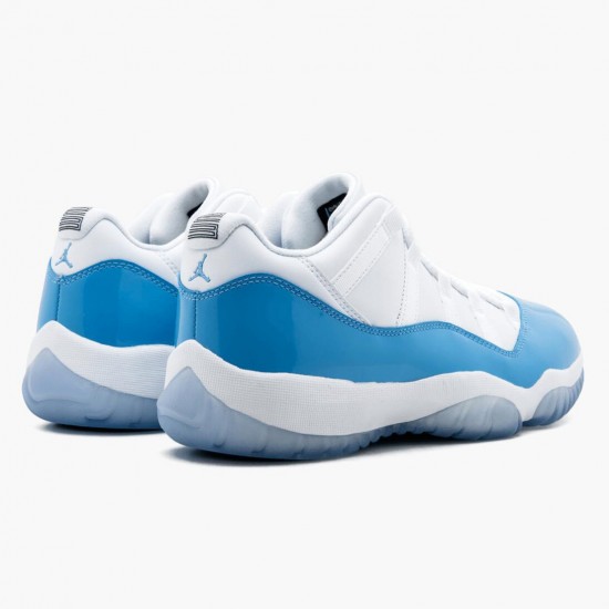 Womens/Mens Nike Jordan 11 Retro Low University Blue White/University Blue/Black Jordan Shoes