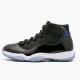 Mens Nike Jordan 11 Retro Space Jam 2016 Black/Concord White/Black Jordan Shoes