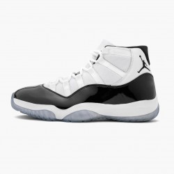 Men's Nike Jordan 11 Retro Concord 2018 White/Black Concord Jordan Shoes