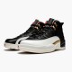 Mens Nike Jordan 12 Retro 2019 CNY Chinese New Year Black/Sail-Metallic Gold-True Red Jordan Shoes