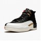 Mens Nike Jordan 12 Retro 2019 CNY Chinese New Year Black/Sail-Metallic Gold-True Red Jordan Shoes