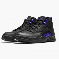 Men's Nike Jordan 12 Retro Dark Concord Black/Black Dark Concord Jordan Shoes