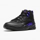 Mens Nike Jordan 12 Retro Dark Concord Black/Black Dark Concord Jordan Shoes