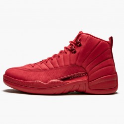 Men's Nike Jordan 12 Retro Gym Red Gym Red/Black/Gym Red Jordan Shoes