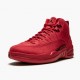Mens Nike Jordan 12 Retro Gym Red Gym Red/Black/Gym Red Jordan Shoes