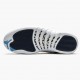 Mens Nike Jordan 12 Retro Indigo Stone Blue/Legend Blue/Obsidia Jordan Shoes