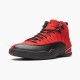 Mens Nike Jordan 12 Retro Reverse Flu Game Varsity Red/Black Concord Jordan Shoes