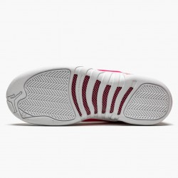 Women's Nike Jordan 12 Retro GS Arctic Pink White/Arctic Punch/Hyper Pink Jordan Shoes