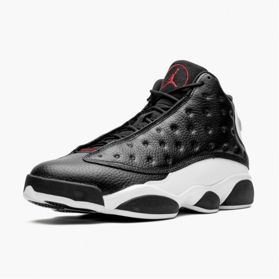 Womens Nike Jordan 13 He Got Game Black/Gym Red/White Jordan Shoes
