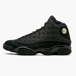 Men's Nike Jordan 13 Retro Black Cat Black Jordan Shoes